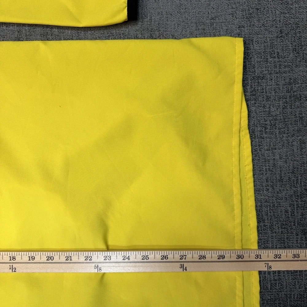 Vintage Nike Jacket Men's XL Yellow 1/4 Zip Pullover Windbreaker‎ Golf